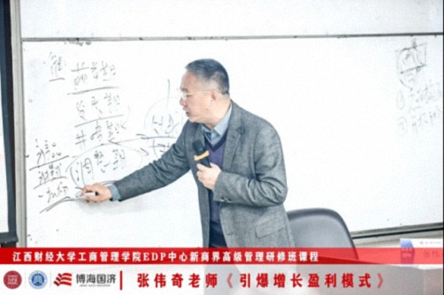 【中心动态】江西财大新商界93班《引爆增长盈利模式》课程